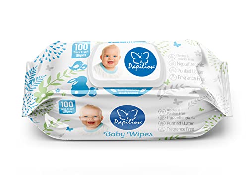 Papilion Kokusuz Bebek Islak Mendil (100 Yaprak)