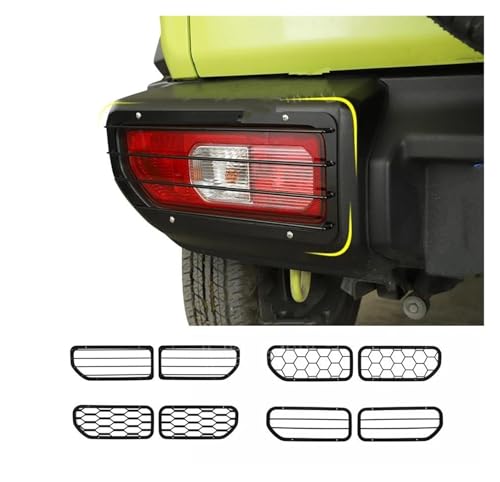 Protector de luz trasera para Suzuki Jimny JB74 evita roturas de faros traseros 3