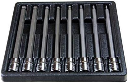 US PRO 8PC 3/8"Dr Long Hex Bits Socket Set 160mm B1495