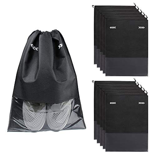 15 Sac à Chaussures De Voyage, Grand Sac De Rangement Pour Chaussures
