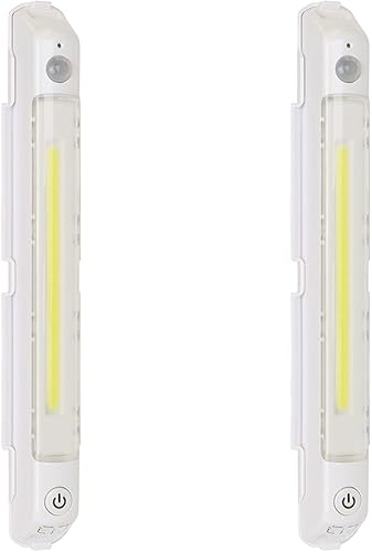 LIGHT IT! by Fulcrum, 30050-308 COB Anywhere Sensor Light, blanco, paquete individual (paquete de 2)