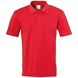 uhlsport Kinder Essential Polo, rot, 164