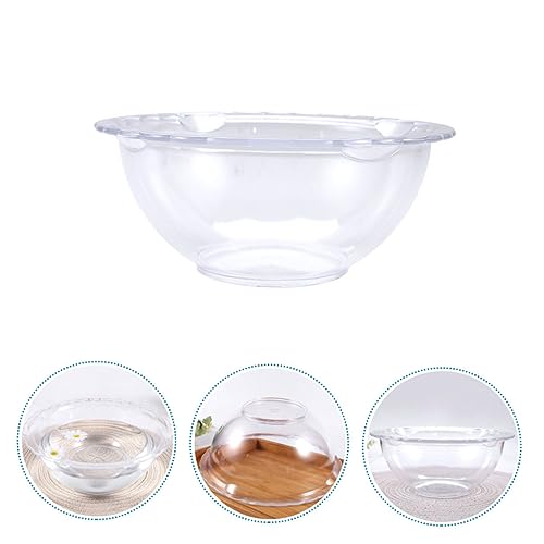 KOMBIUDA 1 Peça Lavatório De Renda De Plástico Lavatório De Limpeza Bacias Grandes Bacia De Flores B