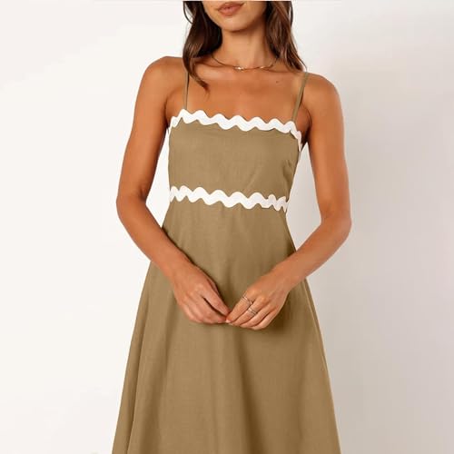 Summer Women Strap Beach Sun Dress Dresses Spaghetti Maxi #TOP25