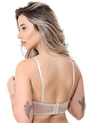 Sutiã decote U nude