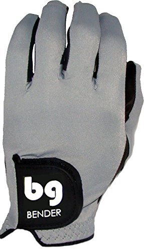 Bender Gloves - Men's Golf Glove, Durable Spandex Material, Unique Golf Gloves Men Right Handed Golfer (Wear On Left)