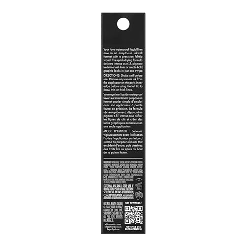 e.l.f. H2O Proof Inkwell Eyeliner Pen, High-Pigment, Waterproof Liquid Eyeliner, Delivers A Matte Finish, Vegan & Cruelty-Free, Bluebird - Image 7