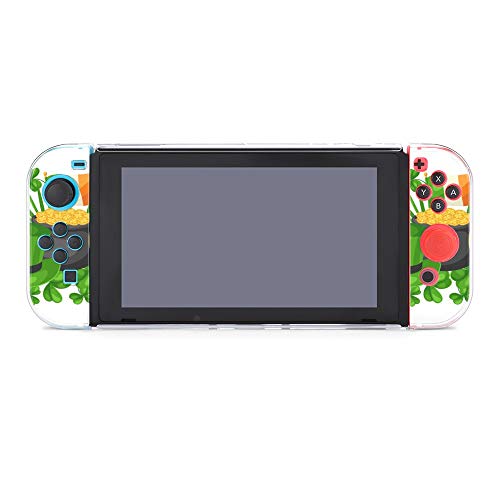 Funda para Nintendo Switch San Patricio Tarjeta Bandera Irlanda Pot Gold 5 piezas Funda protectora compatible con Nintendo Switch Game Console