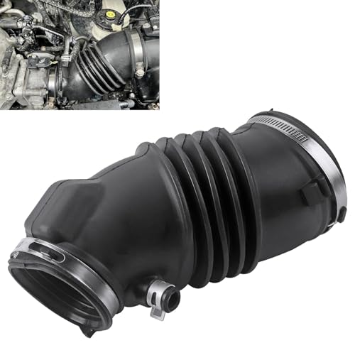 Dtomi Engine Air Intake Hose Tube with Clamps, Air Intake Duct Tube Boot Compatible With Honda Vehicles Pilot V6 3.5L 2009 2010 2011 2012 2013 2014 2015 Replace# 17228-RN0-A00, 17228RN0A00, 696-138
