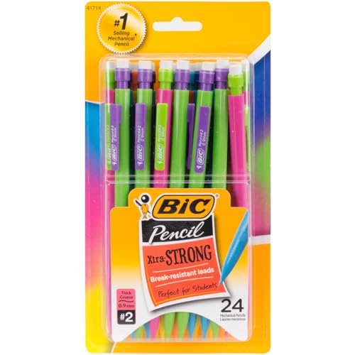 Porte-mine 0.9mm noir lot 24 critériums rechargeables écriture confortable graphite