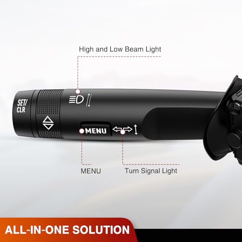 Image of Nilight Turn Signal Switch for 2011-2016 Chevy Cruze 2016 Limited | Compatible with 2012 2013 2014 Orlando 2011-2013 Buick Regal 2012-2019 Verano Cascada Windshield Wiper Combination Switches