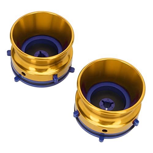 Gugxiom Nab Hub Adapters, Polished Aluminum Alloy Universal Loading Device 10 Inch Opener for ReVox for Akai (Gold)