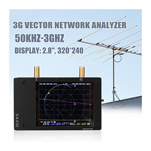 Analizador de red vectorial portátil SAA-2 VNA V2 con carcasa protectora y rango 3G 6