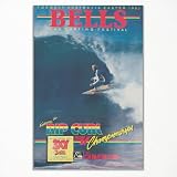 Beachy Surf Up Canvas Wall Art, 1983 Torquay Australia Easter Poster, Rip Curl Bell'S Surfing Competition Print, BELLS Summer Surfer Sports Magazine Cover Painting for Bedroom 12x16in Unframed