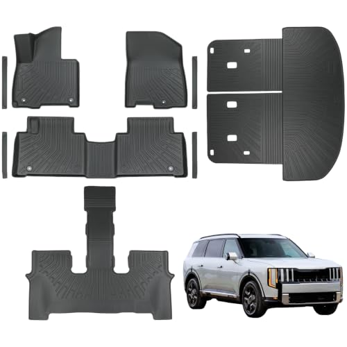 Taoredfortune Car Floor Mats for 2027 Kia Telluride Hybrid Full Set by Taoredfortune - Used condition - Image 7