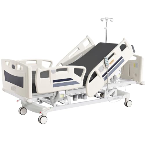 Premium 5 Function Electric ICU Bed with Mattress