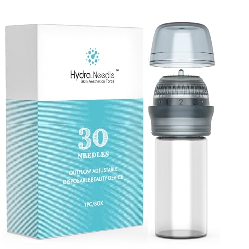 Micro Infusion Needles System for Face Skin Care, 0.25mm Microneedling Derma Roller Stamp Serum Applicator for Women & Men