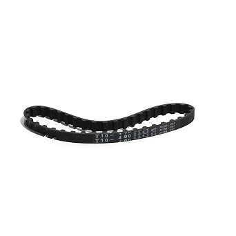 Rubber Timing Belt T10 600 650 610 630 650 660 690 T10 Type Timing Belt Black Rubber Belt 8mm 10mm 25mm 20mm Belt Width Transmission Pulley BeltT10-600 34T,Width 10mm