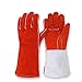 DGHJK Gants de sécurité résistants à la Chaleur, Gants de soudage Multifonctions 36cm résistants aux Hautes températures pour Four à Micro-Ondes