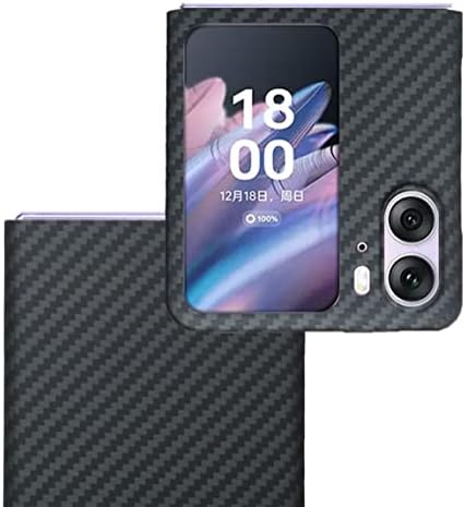 GIMENOHIG Ultra Thin and Light Carbon Fiber Case for Oppo Find N2 Flip