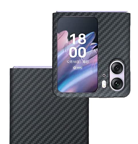 Gimenohig Ultra Thin And Light Carbon Fiber Case For Oppo Find N2 Flip #TOP3