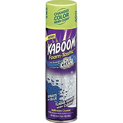 Kaboom Foam-Tastic with OxiClean Fresh Scent Bathroom Cleaner, 19 oz.