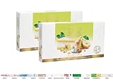 Confetti Ricotta E Pera " Tenerezze " Buratti 2 kg + 100 Bigliettini Bomboniera