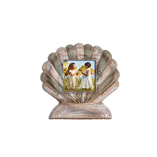 Beachcombers B22594 Pastoral Shell Picture Frame, 3 Inches X 3 Inches #TOP30