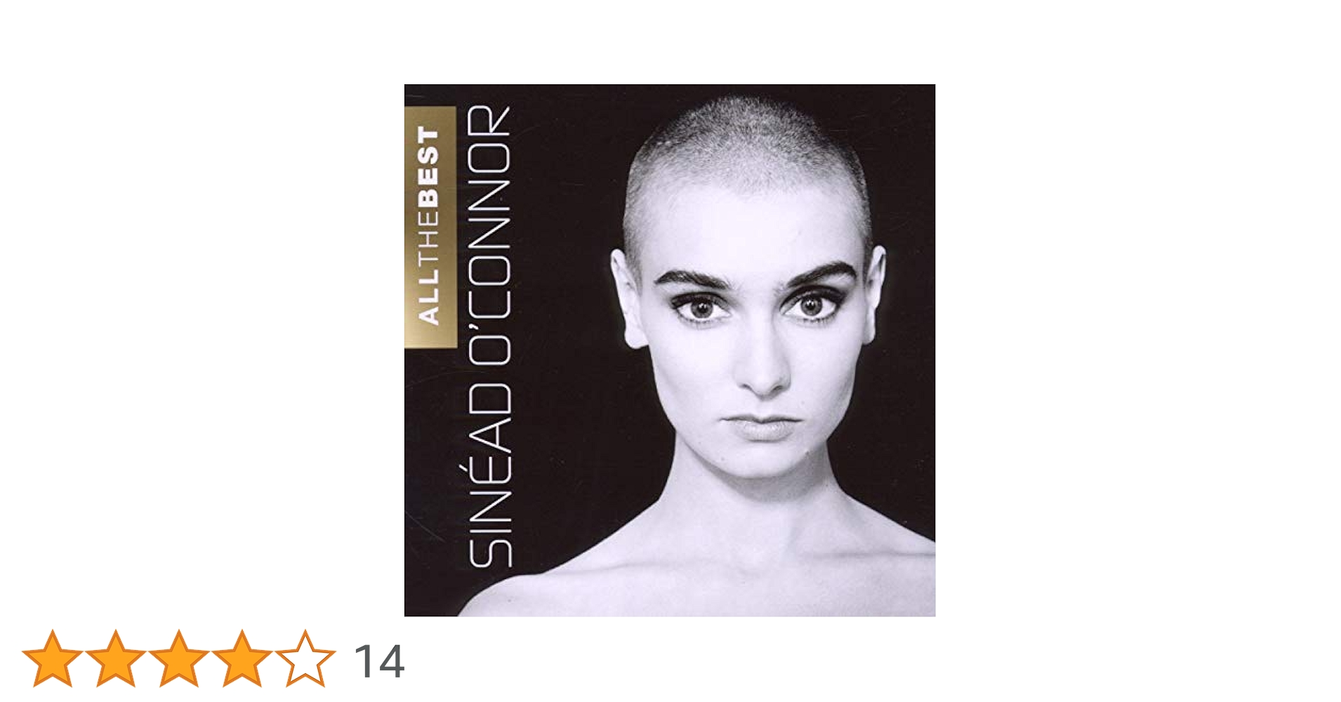 シニード・オコナー　愛の哀しみ　リミックス集CD 追悼】Nothing Compares 2 U / 愛の哀しみ（Sinead O'Connor