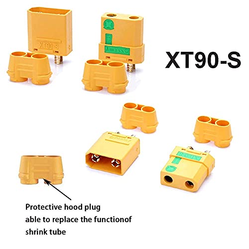 Conector XT90-S Amass antichispa que protege el ESC de picos de corriente 6