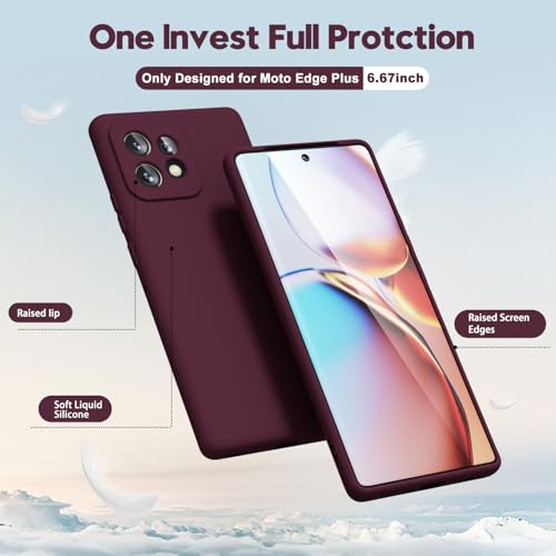 Coque silicone Moto Edge Plus 2023 anti-rayures mate - 3