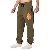 [Qualité des matériaux] Le pantalon de survêtement pour homme est fabriqué à 60 % en coton et à 40 % en polystyrène de haute qualité, ce qui les rend confortables à porter.