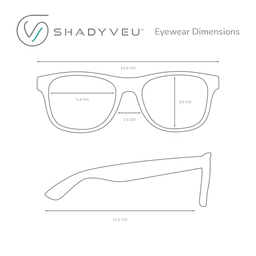 ShadyVEU Super Dark Black Sunglasses for Light Sensitive Eyes Black Shades 100% UVA & UVB Protection | Great For Beach & Sunny Days by ShadyVEU - Used condition - Image 4