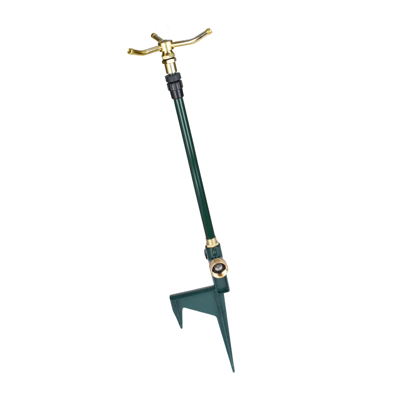 Arroseur rotatif télescopique en aluminium pour stopper la corvée d arrosage