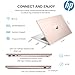 HP 2025 17 Inch Touchscreen Laptop Computer, 17.3 HD+ Touch Screen Business Laptop PC, Intel Core i7, 64GB RAM 2TB SSD, Windows 11 Pro, Backlit 10 Key Number Pad, Fingerprint, Rose Gold