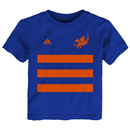 T-shirt adidas MLS pour tout-petits Maillot 3 Stripe Life noir taille 2T à 4T