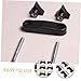 Beatifufu Luggage Rack Accessories Tools Car Automotive U Brackets Roof Rack Mounting Brackets Roof Rack Clamps Mounting Fitting Lock Nuts Roof Luggage Accessories Crossbar Plastic Bolt