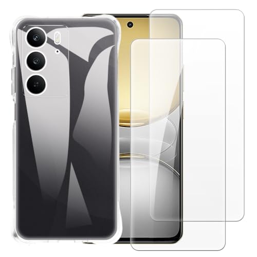 Shantime �P�[�X�{2�����苭���K���X�Z�b�g OPPO Realme C75x 4G �Ƃ̌݊������� �ϏՌ��J�o�[���S�ʕی�X�N���[���v���e�N�^�[(�N���A)