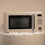 Cecotec Digitale Mikrowelle mit Grill Proclean 5110, 20 l, Retro-Beige, 700 W in 5 Stufen, Timer bis zu 60 Minuten, 8 Programme und Auftaumodus, Vintage-Design in Beige – Bild 4