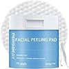 Persbeay Glycolic Acid Pads, Exfoliating Toner Pads for Facial Radiance, Dual Action Gentle Face Pad for Deep Cleaning Effect |Peels & Daily Skin Renewal |Salicylic Acid & Vitamins B3 |70 Count