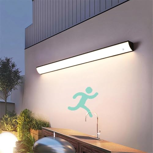 Lampe murale moderne LED 150cm rectangulaire au design épuré et finition étanche IP65