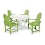 Lime / White