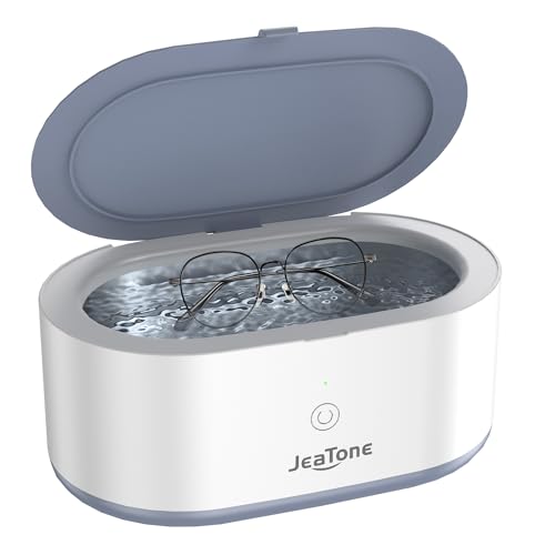 Ultrasonic Jewelry Cleaner, JeaTone 46KHz 20oz Jewelry Cleaner Ultrasonic Machine