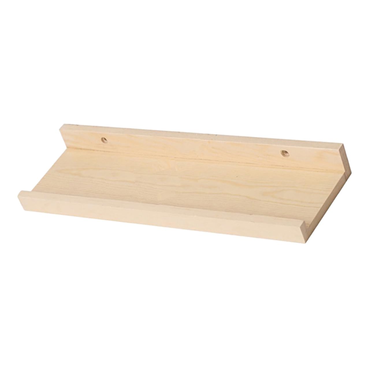Étagère murale bois flottante support décoratif multifonctionnel
