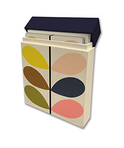 Orla Kiely Multi Stem 12 Count Boxed Note Cards, Floral