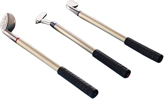 Angoily 3pcs Brassie Design Golf Club Pen Office Gadgets Engraved Desk Pen Stationery Unique for Anniversary Christmas Birthday