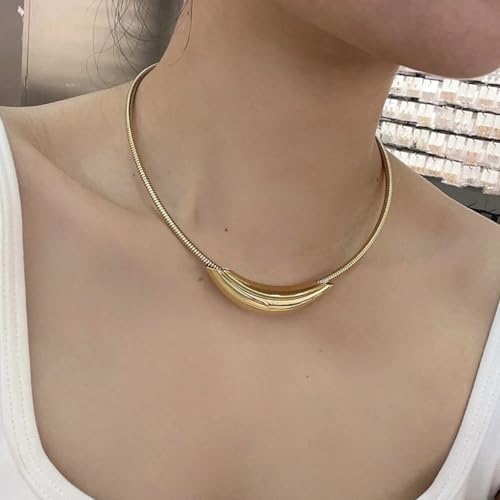 Jude Jewelers Stainless Steel Chain Style Statement Collar Necklace3