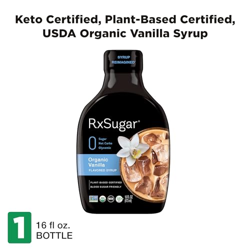 RxSugar KHCH00395965 16 fl oz Organic Vanilla Syrup - Thumbnail 2
