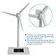 Nikou Mini Solarenergie Windmühle Modell, Miniatur Solarenergie Desktop Windkraftanlage Spielzeug, Solarbetriebene Bildung Wissenschaftliches Lehrmittel für Kinder, Desktop Decor