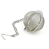 RSVP Endurance 18/8 Stainless Steel Mesh Tea Infuser Ball, 2 Inch